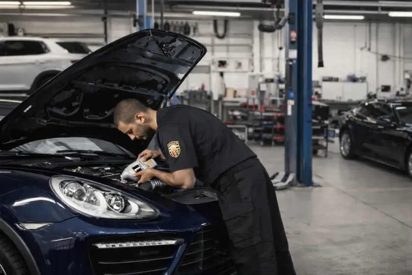 Manutenção Corretiva Porsche