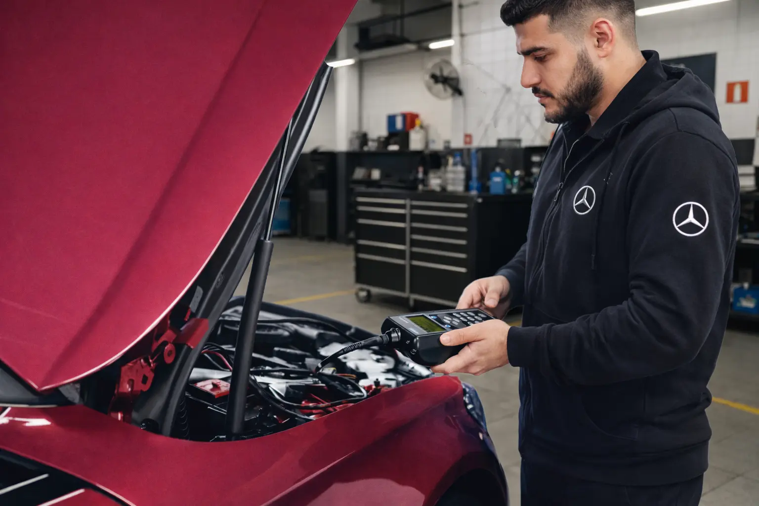 Diagnóstico Eletrônico Mercedes